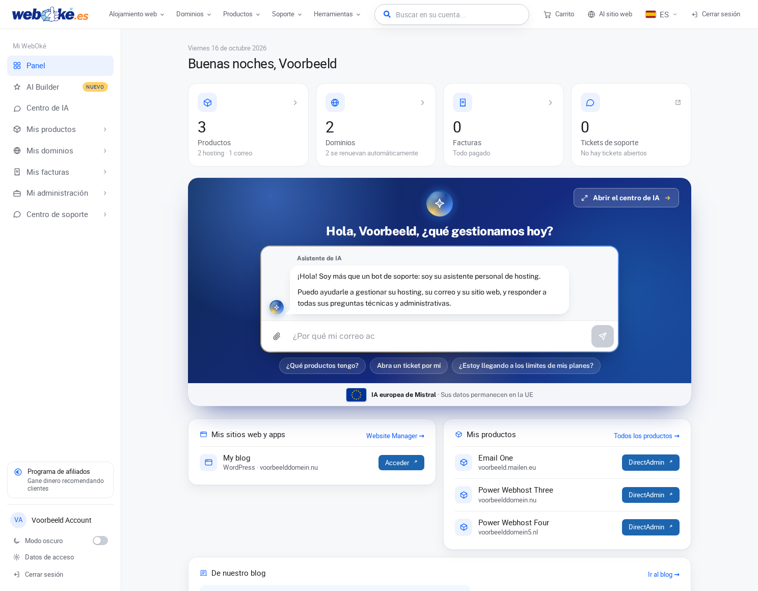 Nuestro nuevo sitio web y Mi WebOké: por qué lo hemos construido todo nosotros
