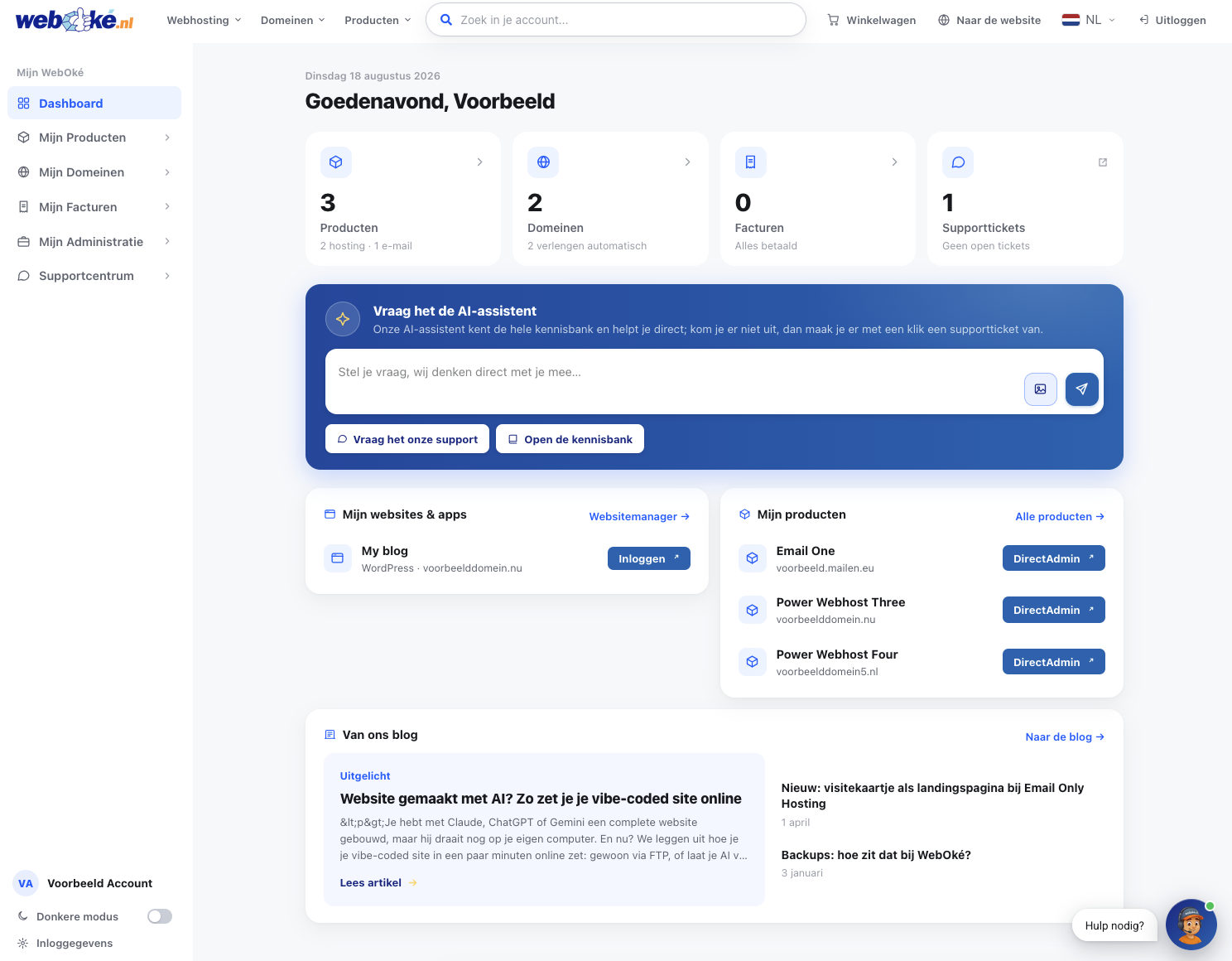 Onze nieuwe website en Mijn WebOké: waarom we alles zelf hebben gebouwd