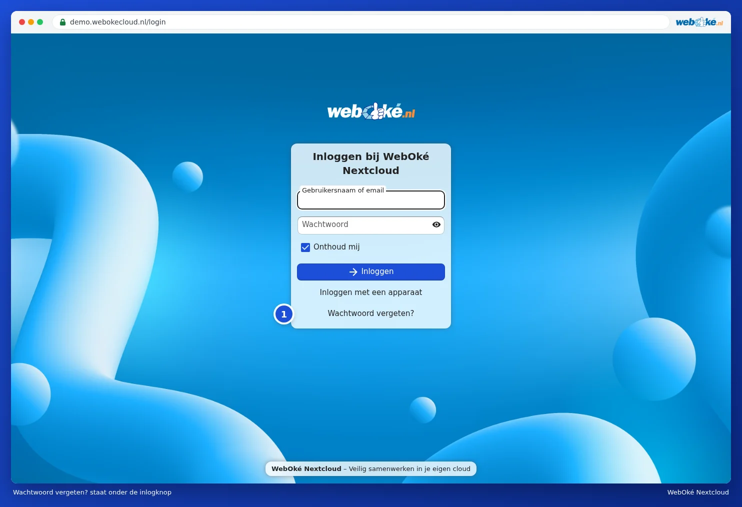 The login screen with the Forgot password? link highlighted