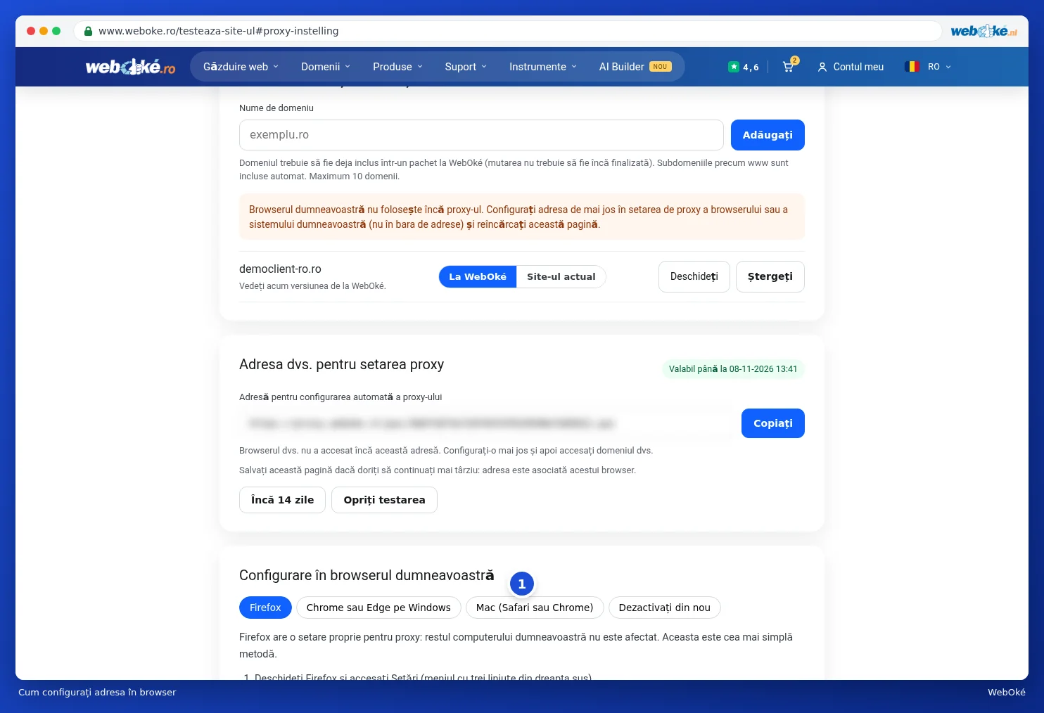 Filele cu planuri de pași pentru Firefox, Windows și Mac și explicația pentru dezactivare