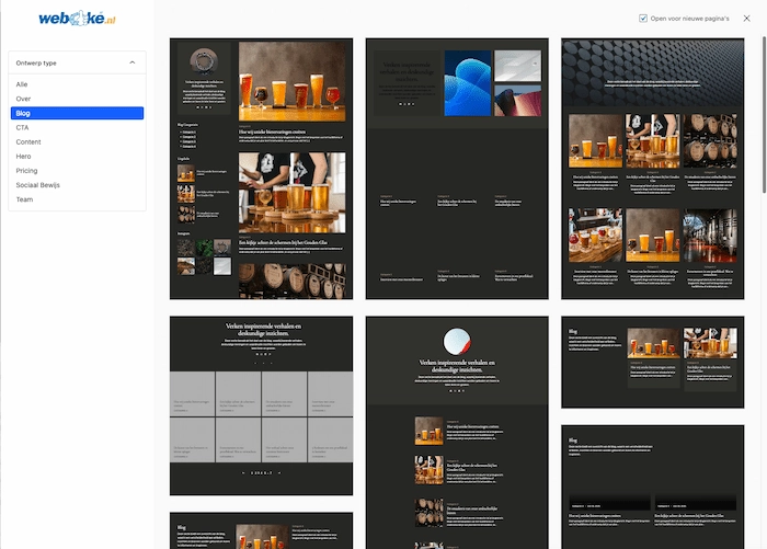 AI WordPress Hosting | Maak gratis een site met AI - Rijkgevulde Design Library