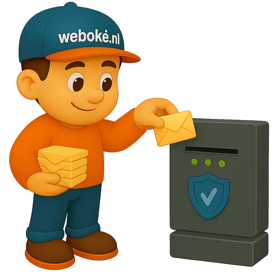 Nederlandse Email Hosting | €1,37 per maand | Binnen 5 min live - Verhuis eenvoudig je mail van de oude provider naar onze servers