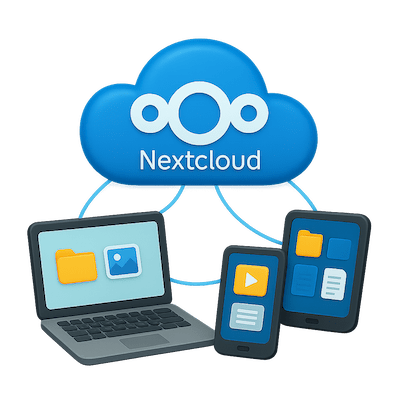 Nextcloud hosting - veilige cloudopslag in Nederland - Synchroniseer je Nextcloud server automatisch met al je apparaten